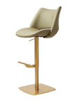 Sherlock - Gold And Green Bar Stool