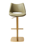 Sherlock - Gold And Green Bar Stool
