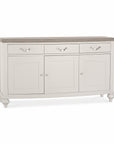 Vesper - Grey And Oak Wide Sideboard