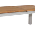 Bandon - Grey And Oak Extension Dining Table 180-230Cm