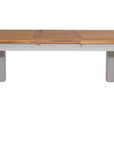 Bandon - Grey And Oak Extension Dining Table 180-230Cm