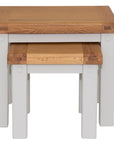Bandon - Grey And Oak Nests Of Tables