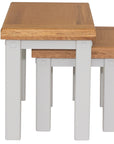 Bandon - Grey And Oak Nests Of Tables