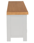 Bandon - Grey And Oak 2 Door Straight Tv Entertainment Unit