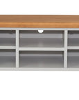 Bandon - Grey And Oak 2 Door Straight Tv Entertainment Unit