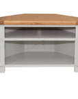 Bandon - Grey And Oak 2 Door Corner Tv Entertainment Unit