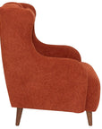 Bentley - Orange Fabric Armchair