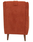 Bentley - Orange Fabric Armchair