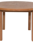 Bray - Oak 120-160Cm Extension Round Dining Table