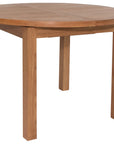 Bray - Oak 120-160Cm Extension Round Dining Table