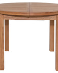 Bray - Oak 120-160Cm Extension Round Dining Table