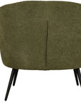 Danube - Green Fabric Accent Armchair