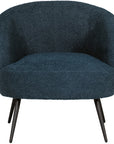 Danube - Blue Fabric Accent Armchair
