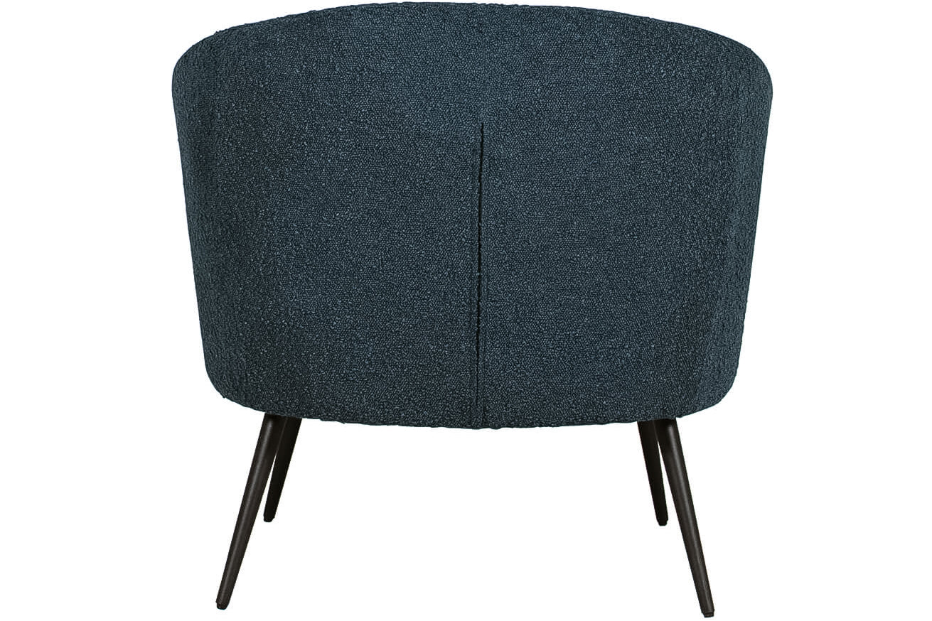 Danube - Blue Fabric Accent Armchair
