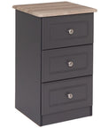 Eden 3 Drawer Bedside Locker