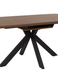 Fiji Smoked Oak 1.4 to 1.8 metre Extension Dining Table