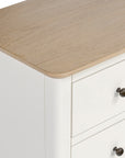 Eimear - Cream And Oak 2 Over 3 Chest Of Drawers