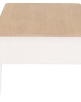 Eimear - Cream And Oak 2 Drawer Coffee Table