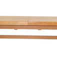 Kinvara - Oak Cross Leg Dining Table 200-245Cm