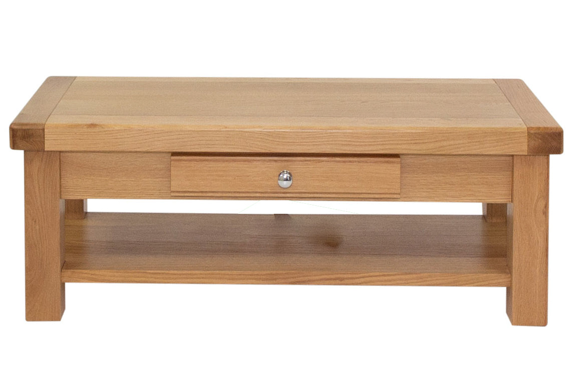 Kinvara - Oak 1 Drawer Coffee Table