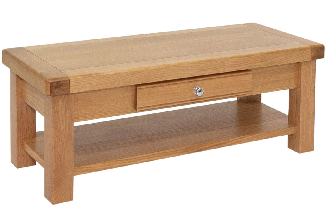 Kinvara - Oak 1 Drawer Coffee Table