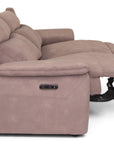 Maldon - Fabric 3 Seater Power Recliner Sofa