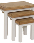 Simon - Grey And Oak Nests Of Tables