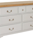 Simon - Grey And Oak Chest Of Drawers