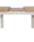 Simon - Grey And Oak Extension Dining Table