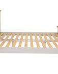 Simon - Grey And Oak 5Ft King Bed Frame