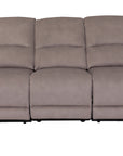 Melbourne - Grey Fabric 3 Seater Power Recliner Sofa