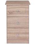 Eden - 3 Drawer Bedside Locker