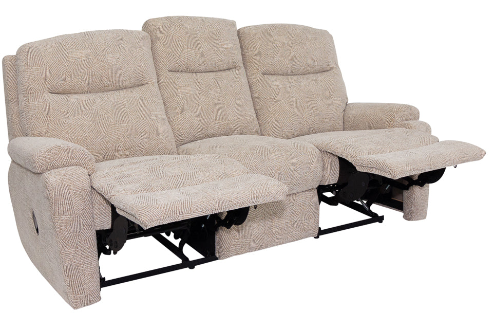 Pierre - 3 Seater Manual Recliner – Craughwell Furniture & Carpets Ltd