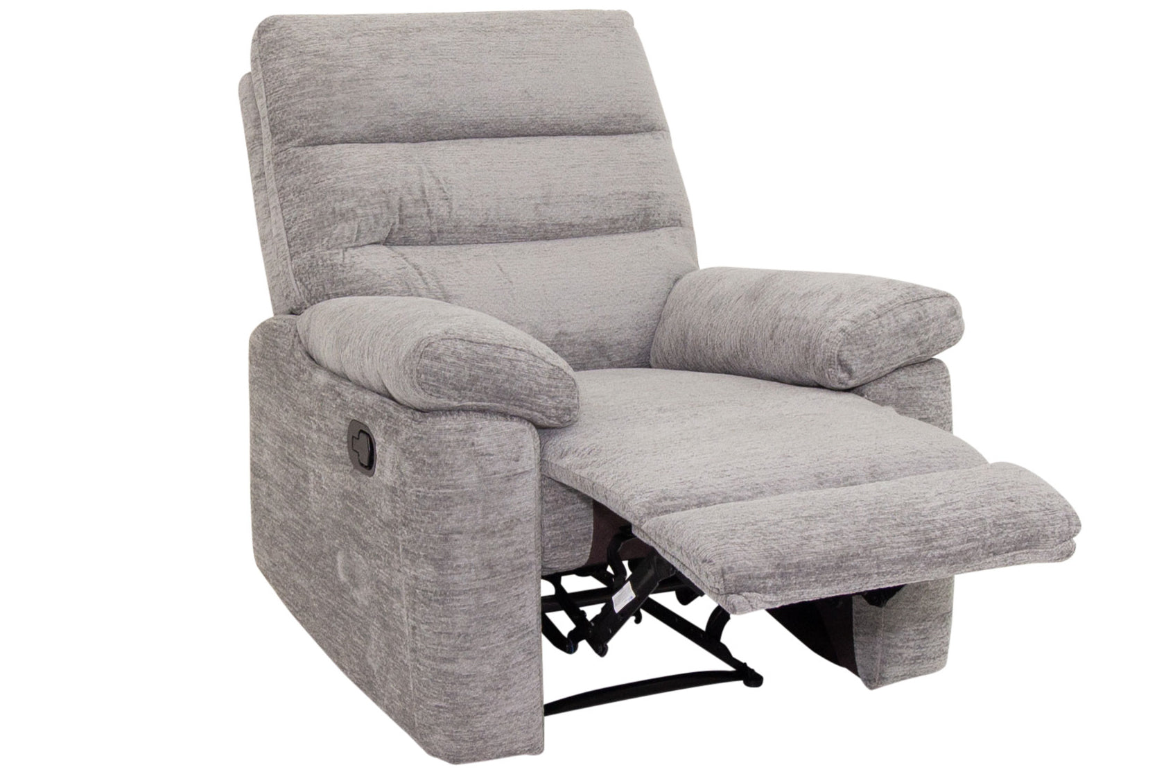 Kent Grey Fabric Recliner Chairs – Craughwell Furniture