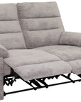 Kent - Grey Fabric 2 Seater Recliner Sofa