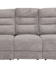 Kent - Grey Fabric 3 Seater Power Recliner Sofa