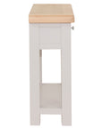 Kilronan - Taupe And Oak 1 Drawer Telephone Table