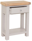 Kilronan - Taupe And Oak 1 Drawer Telephone Table