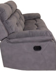 Jade - Fabric 3 Seater Recliner Sofa
