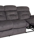 Jade - Fabric 3 Seater Recliner Sofa