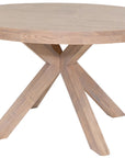 Zara - Smoked Oak Round Dining Table