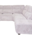 Leonardo - Fabric Power Recliner Corner Sofa