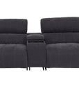 Sinatra - Fabric 3 Seater Sofa with Console and Speaker