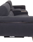 Sinatra - Fabric 3 Seater Sofa with Console and Speaker
