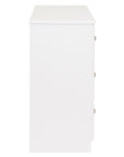 Saturn - White 3Dr Deep Chest Of Drawers