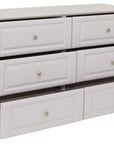 Jupiter - Grey Deep 3+3 Chest Of Drawers