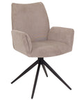 Toronto - Taupe And Black Dining Chair