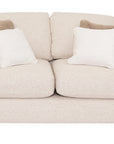 Harvard - Cream Fabric 2 Seater Sofa