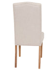 Owenea - Cream Fabric Dining Chair