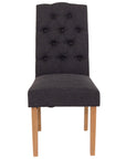 Owenea - Charcoal Fabric Dining Chair